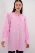 Bebe Yaka Uzun Tunik 5967 - Pembe resmi
